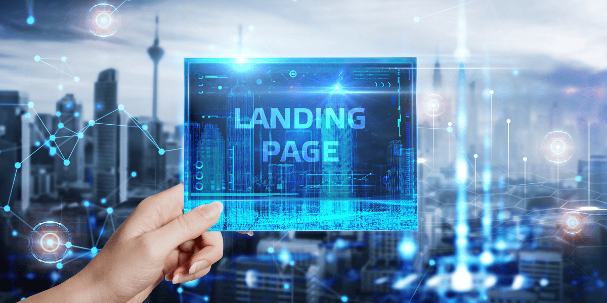 landing page vs website for ads